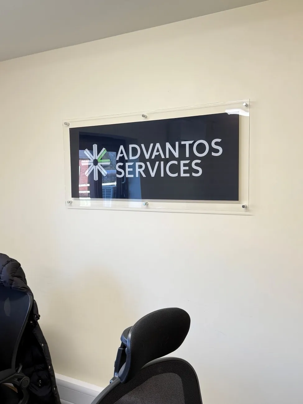 Acrylic sign